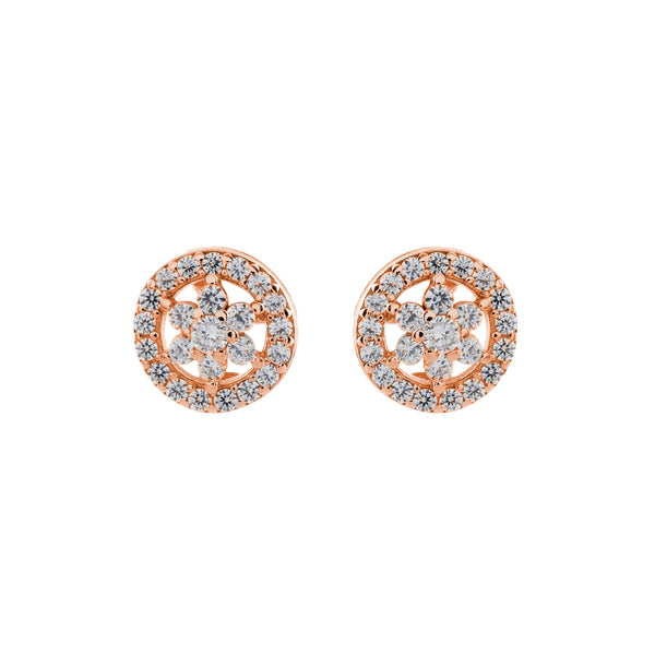 Kate Rose Gold Stud Earrings