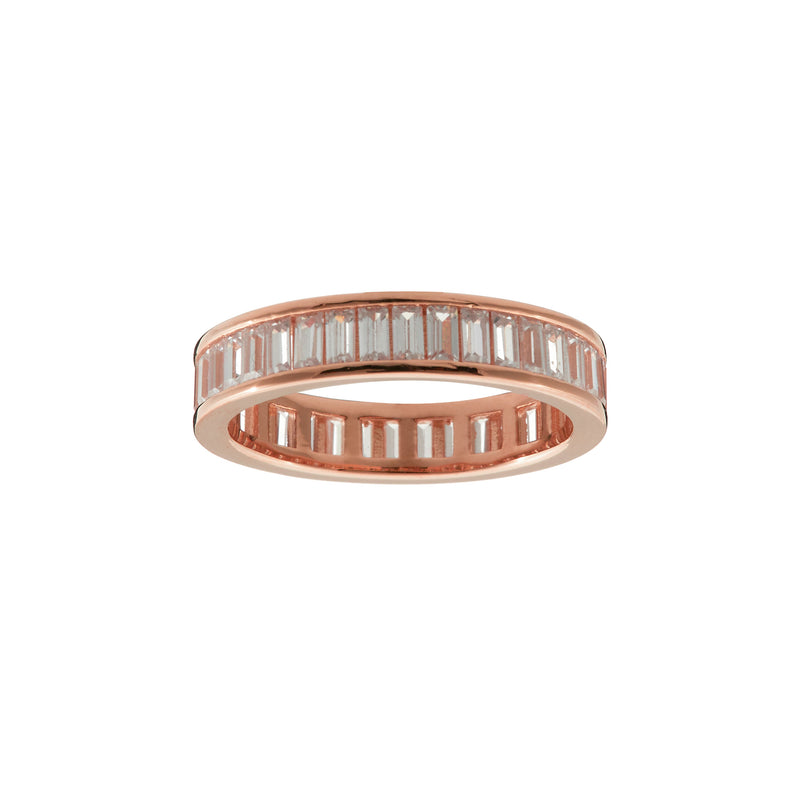 Coco Rose Gold Baguette Ring