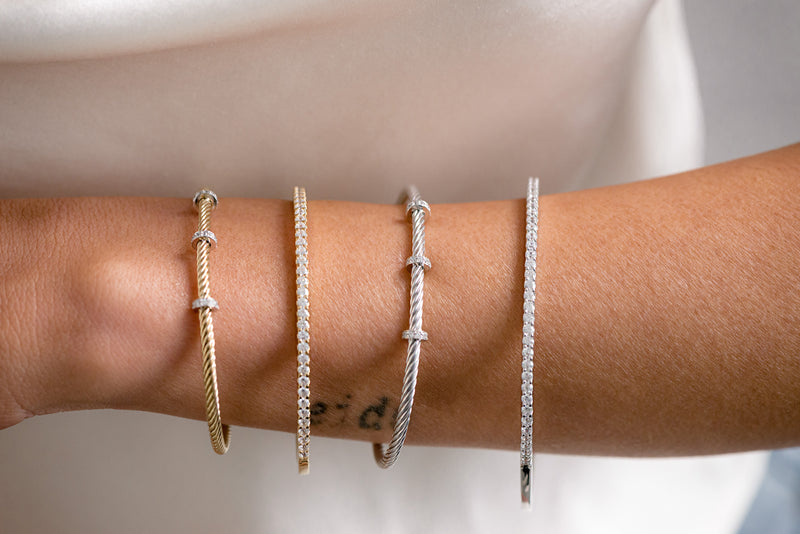 Charlie Silver Bangle
