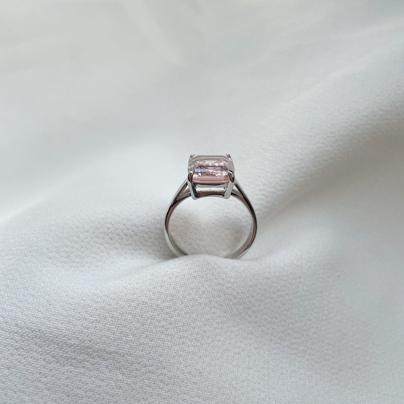 Ada Pink Cubic Zirconia Ring