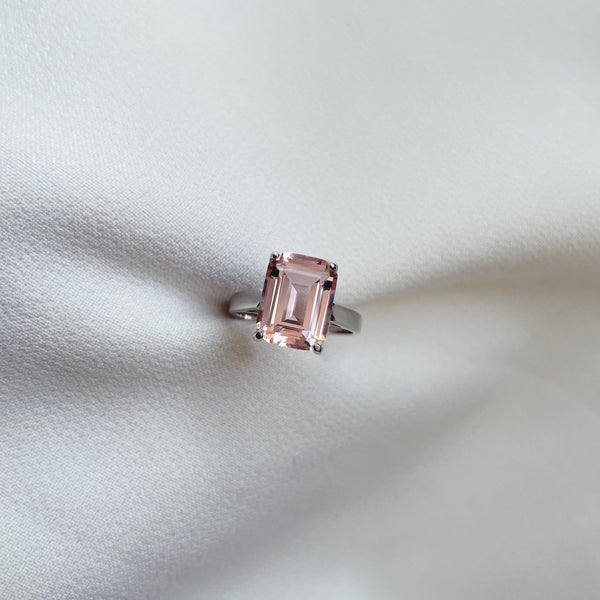 Ada Pink Cubic Zirconia Ring