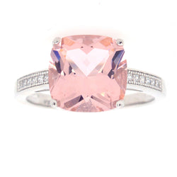 Skyla Pink Cubic Zirconia Ring