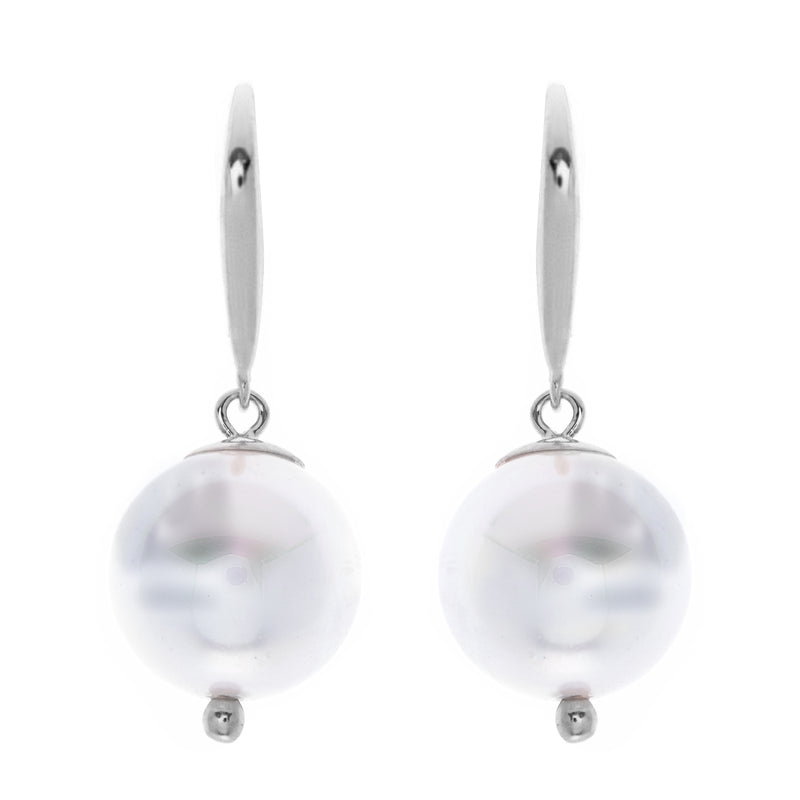 Sofia Pearl Silver Earrings